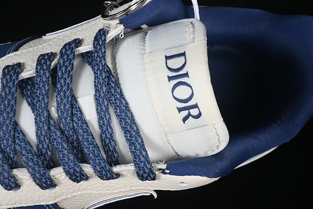 Nike [DF0188-103]-[AIR FORCE 1 07 LOW CASUAL SNEAKERS NAVY BLUE/WHITE]-[WOMAN:36-39]-[MAN:40-45] - Image 8