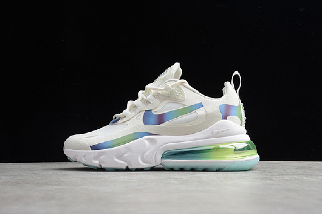 Unbranded [CT5064-100]-[AIR MAX 270 REACT 20 BUBBLE PACK SUMMIT WHITE/MULTI-COLOR]-[UNISEX:36-45], photo 1