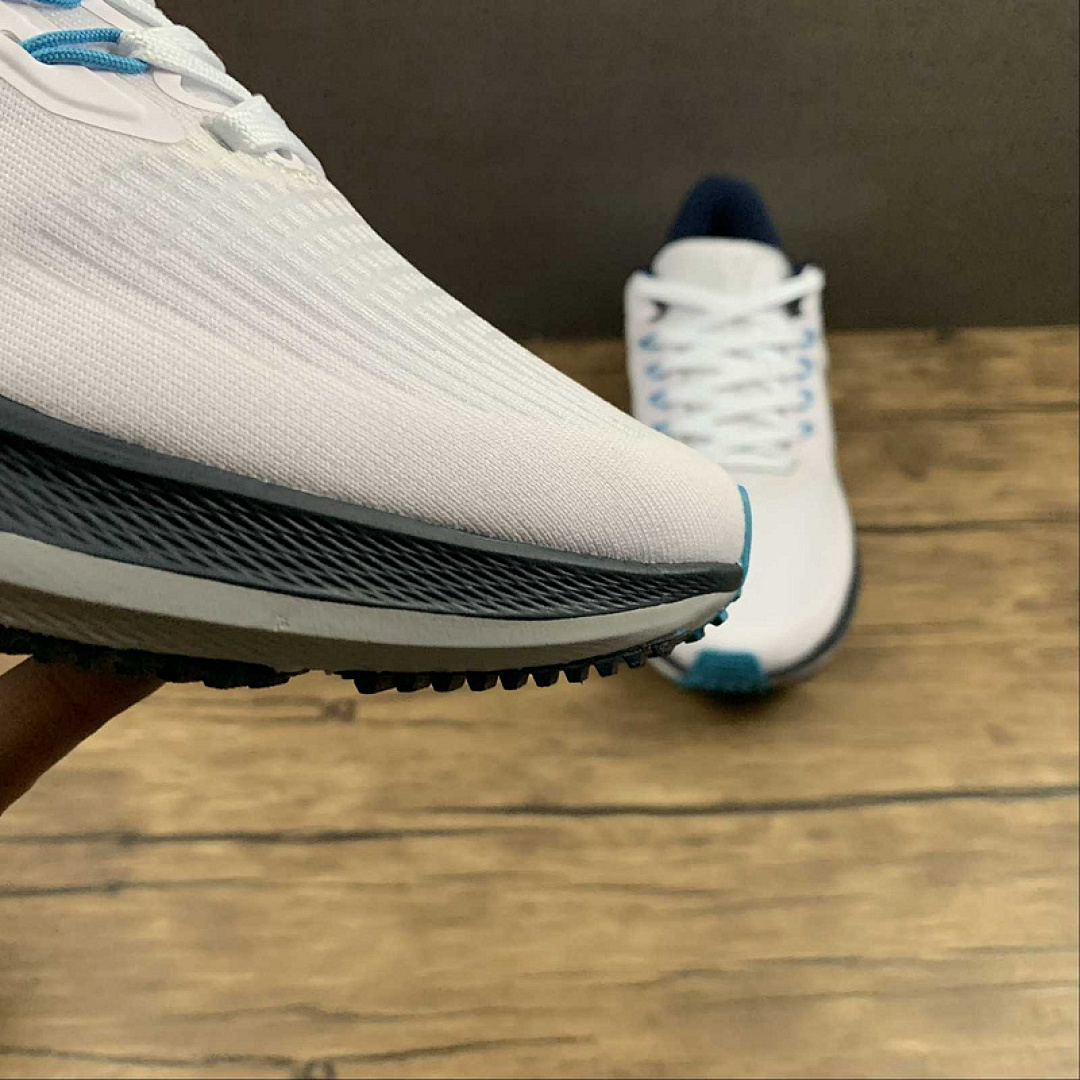 Nike [DH4071-105]-[AIR ZOOM PEGASUS 39 WHITE/SILVER/BLUE]-[MAN:39-45] - Image 9