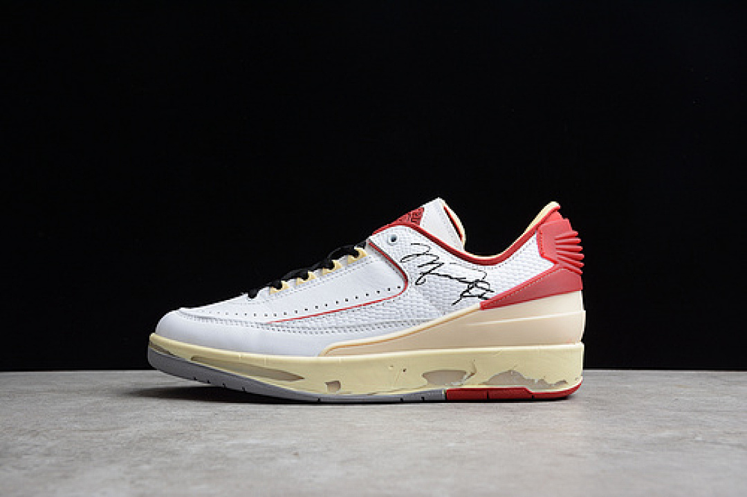 Off-White [DJ4375-106]-[OW X AIR JORDAN 2 RETRO LOW SP WHITE/VARSITY RED/BLACK]-[MAN:40-46], photo 1