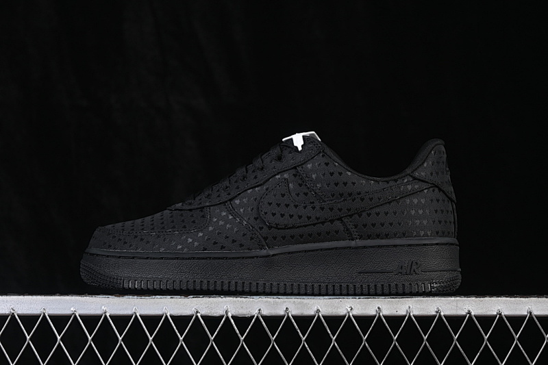 Nike Nike AIR FORCE 1 07 LOW CASUAL SNEAKERS BLACK/INKINESS · IQ9965-001, photo 1