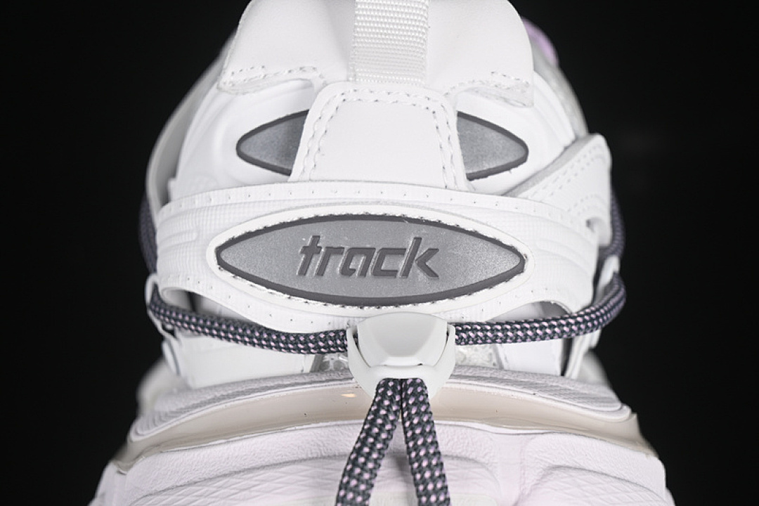 Balenciaga [WTRHK9050]-[BA*LEN*CIAGA TRACK SNEAKER TESS S.GOMMA RES BI ALV/TIS EFF NUBUK E WHITE/PURPLE] - Image 8