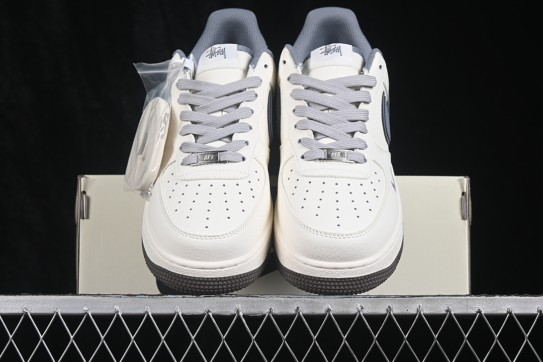 Nike [MM3399-827]-[AIR FORCE 1 07 LOW CASUAL SNEAKERS DARK BLUE/WHITE]-[WOMAN:36-39]-[MAN:40-45] - Image 12