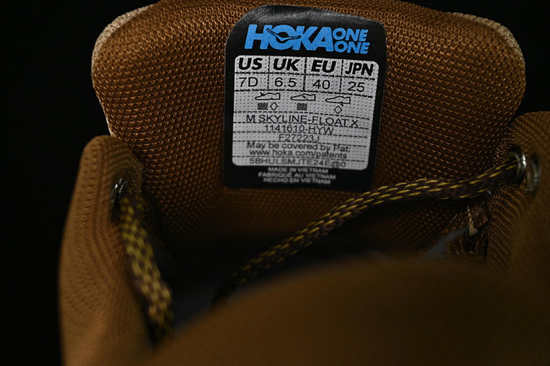 Hoka [1141610 HYW]-[HOKA SKYLINE-FLOAT X BROWN/YELLOW]-[WOMAN:36-39]-[MAN:40-45] - Image 6