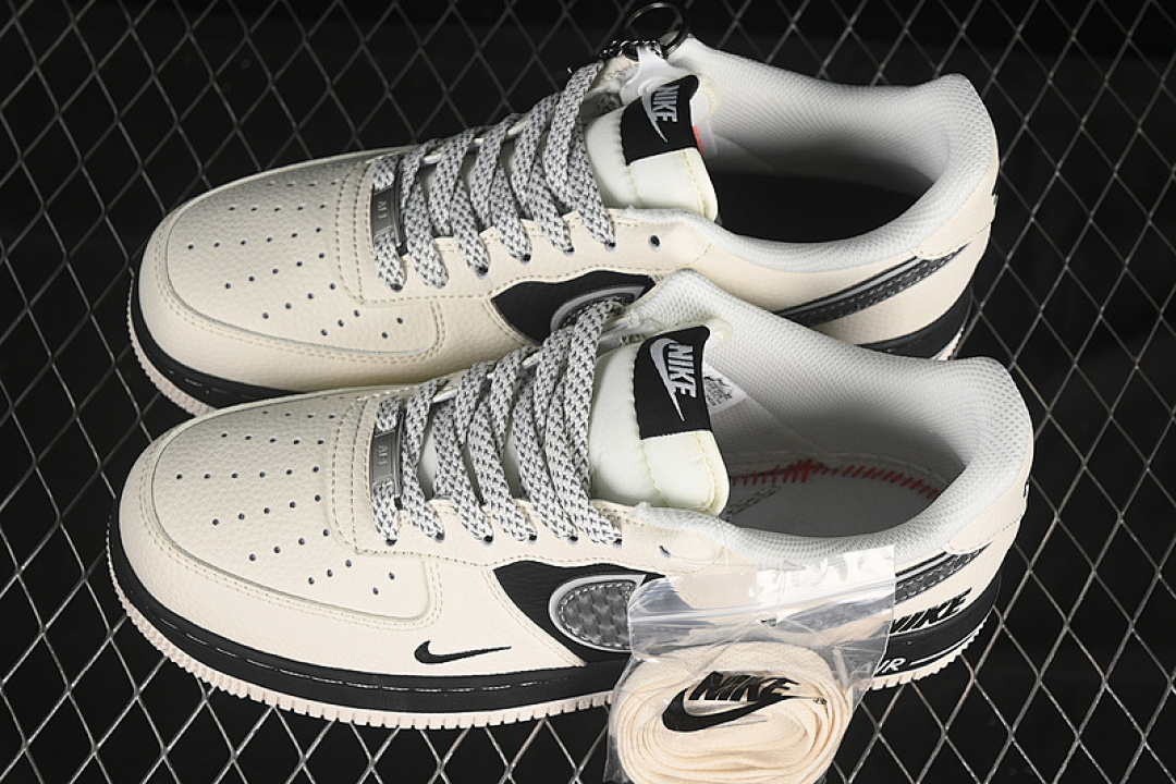 Nike [XX3168-206]-[AIR FORCE 1 07 LOW WHITE/BLACK]-[WOMAN:36-39]-[MAN:40-45] - Image 11