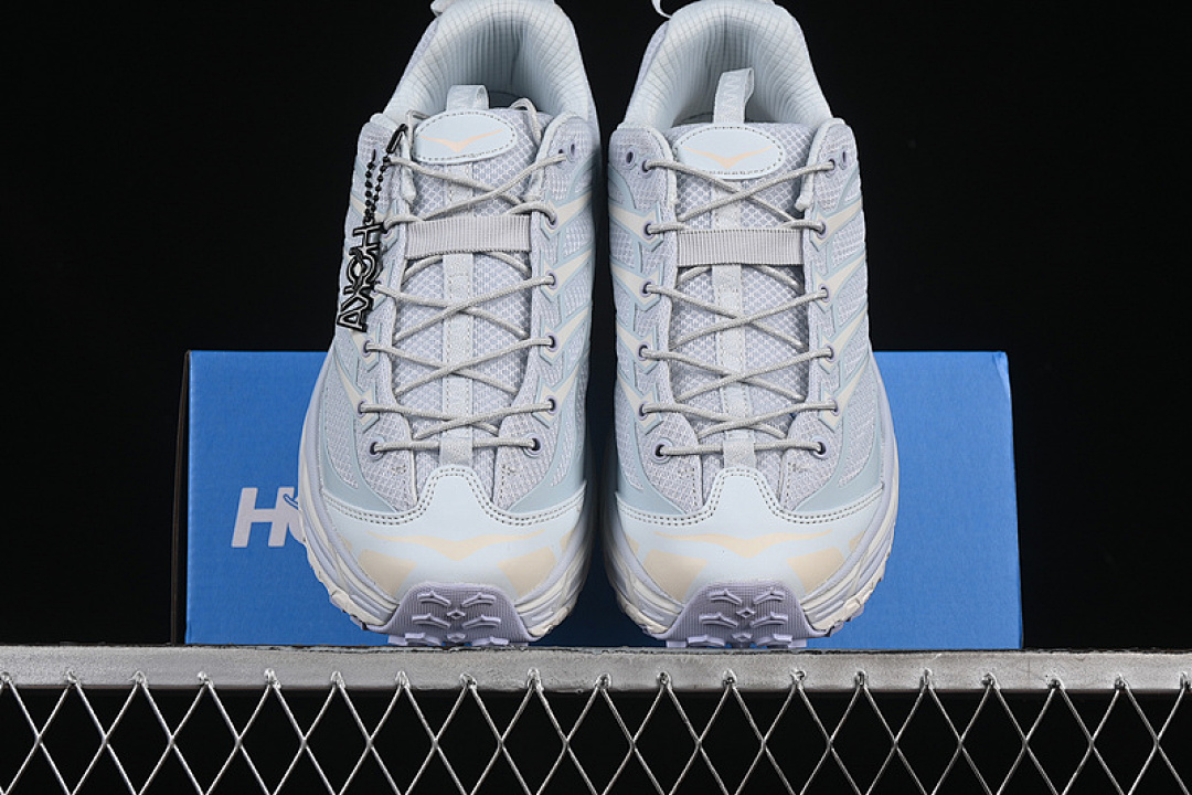 Hoka [1141572 ILD]-[HOKA MAFATE THREE 2 WHITE/BLUE]-[WOMAN:36-39]-[MAN:40-45] - Image 13