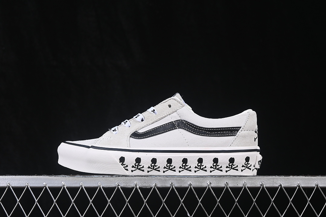 Unbranded [VN000CZU50]-[SKATE SK8 LOW SKATEBOARD SHOES BLACK/WHITE]-[WOMAN:35-39]-[MAN:40-44], photo 1