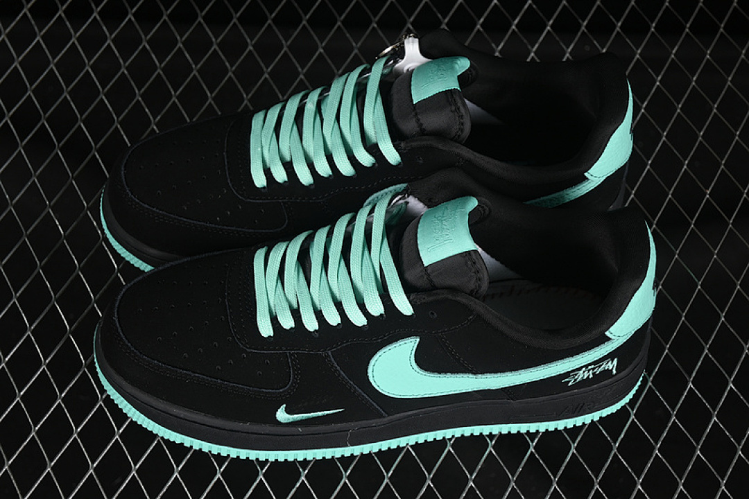 Nike [DF0188-045]-[AIR FORCE 1 07 LOW BLACK/GREEN]-[WOMAN:36-39]-[MAN:40-45] - Image 11