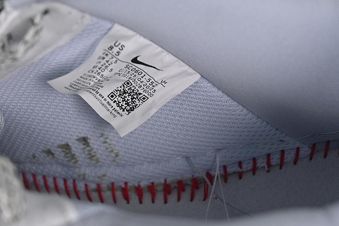 Nike [SC0601-552]-[AIR FORCE 1 07 LOW LV GREY/BLACK/WHITE]-[WOMAN:36-39]-[MAN:40-45] - Image 5