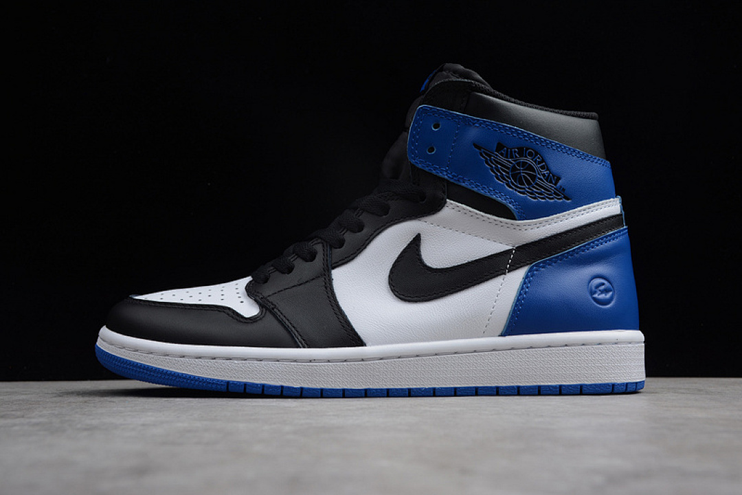 Jordan [716371-040]-[AIR JORDAN 1 X FRAGMENT BLACK/SPORT ROYAL-WHITE]-[MAN:40-46]-[OG00220], photo 1