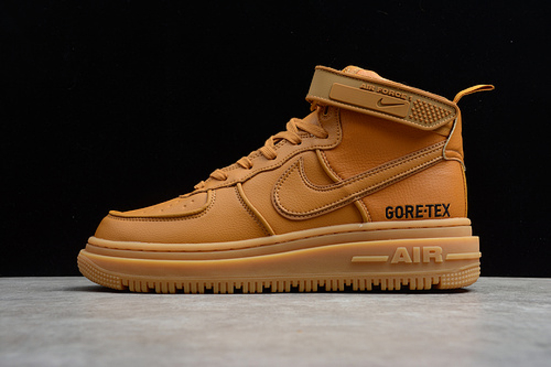 Nike [CT2815-200]-[AIR FORCE 1 HIGH GORE-TEX BOOT FLAX/WHEAT/GUM LIGHT BROWN]-[UNISEX:36-45], photo 1