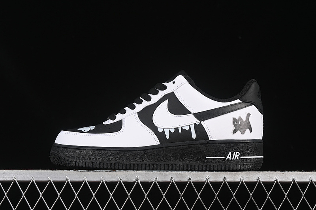 Nike [ZH0316-077]-[AIR FORCE 1 07 LOW WHITE/BLACK]-[WOMAN:36-39]-[MAN:40-45] - Image 2