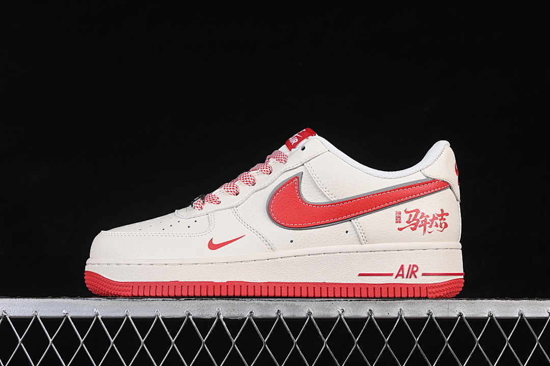 Nike [QW5288-127]-[AIR FORCE 1 07 LOW WHITE/RED/WHITE]-[WOMAN:36-39]-[MAN:40-45], photo 1