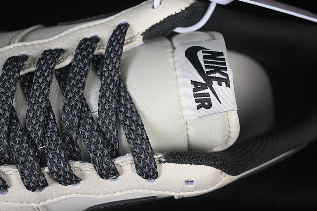 Nike [SM6668-119]-[AIR FORCE 1 07 LOW CASUAL SNEAKERS BEIGE/DARK GREY]-[WOMAN:36-39]-[MAN:40-45] - Image 9