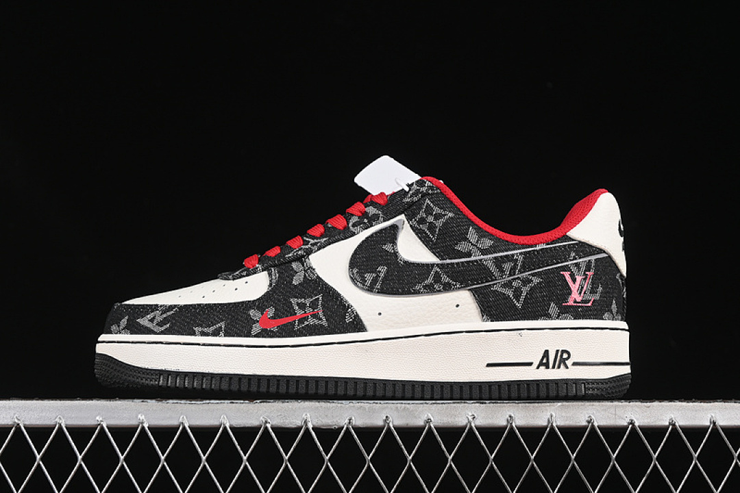 Nike [LW9279-001]-[AIR FORCE 1 07 LOW LV WHITE/BLACK/RED]-[WOMAN:36-39]-[MAN:40-45] - Image 2