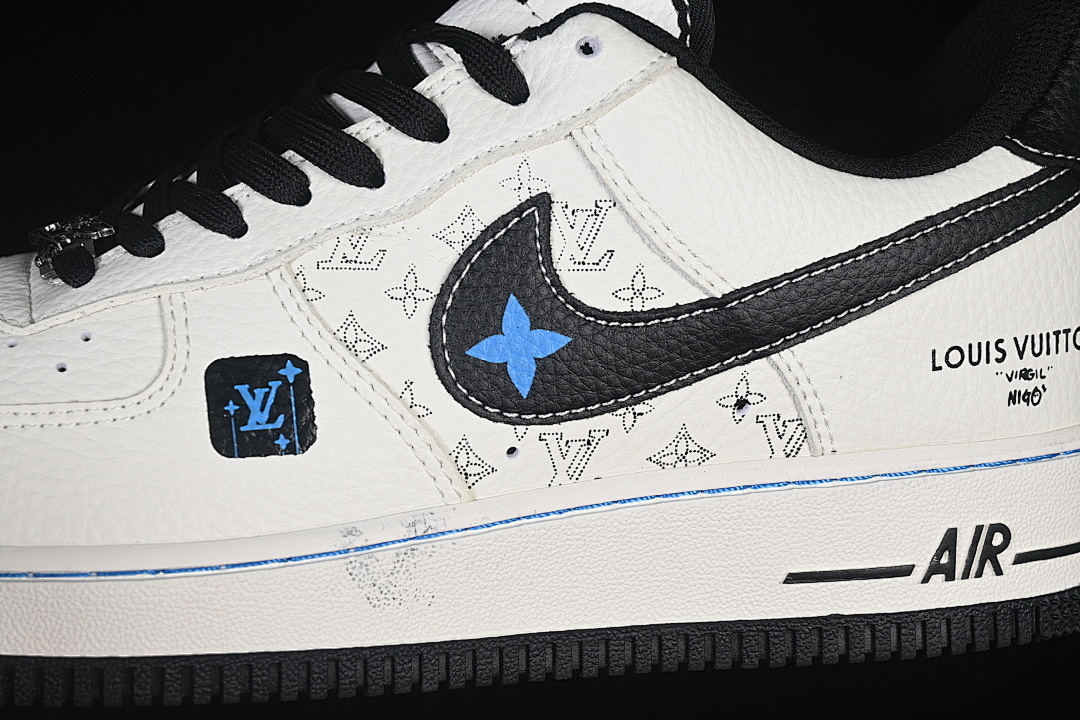 Nike [XY9025-013]-[AIR FORCE 1 07 LOW CASUAL SNEAKERS WHITE/BLACK]-[WOMAN:36-39]-[MAN:40-45] - Image 8