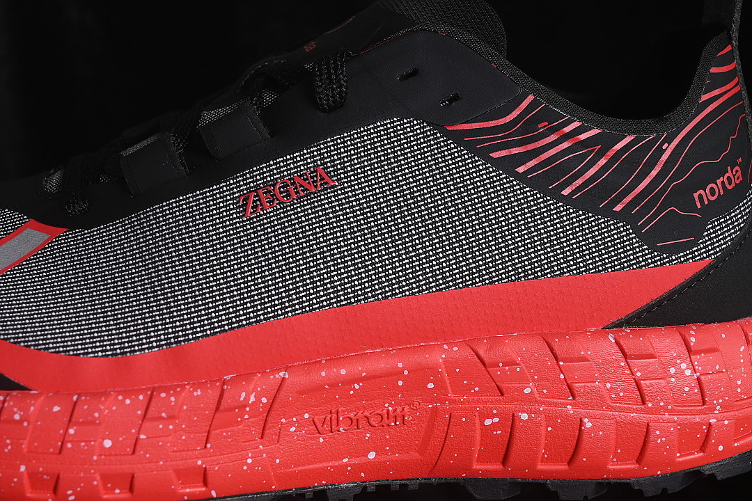 Norda [001 DYNEEMA COMFORTABLE ANTI SLIP CASUAL RUNNING SHOES RED/BLACK]-[WOMAN:36-39]-[MAN:40-45] - Image 8