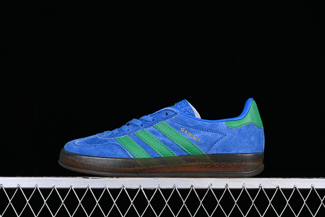 Adidas Adidas ORIGINALS GAZELLE INDOOR GREEN/BLUE · EE5735, photo 1