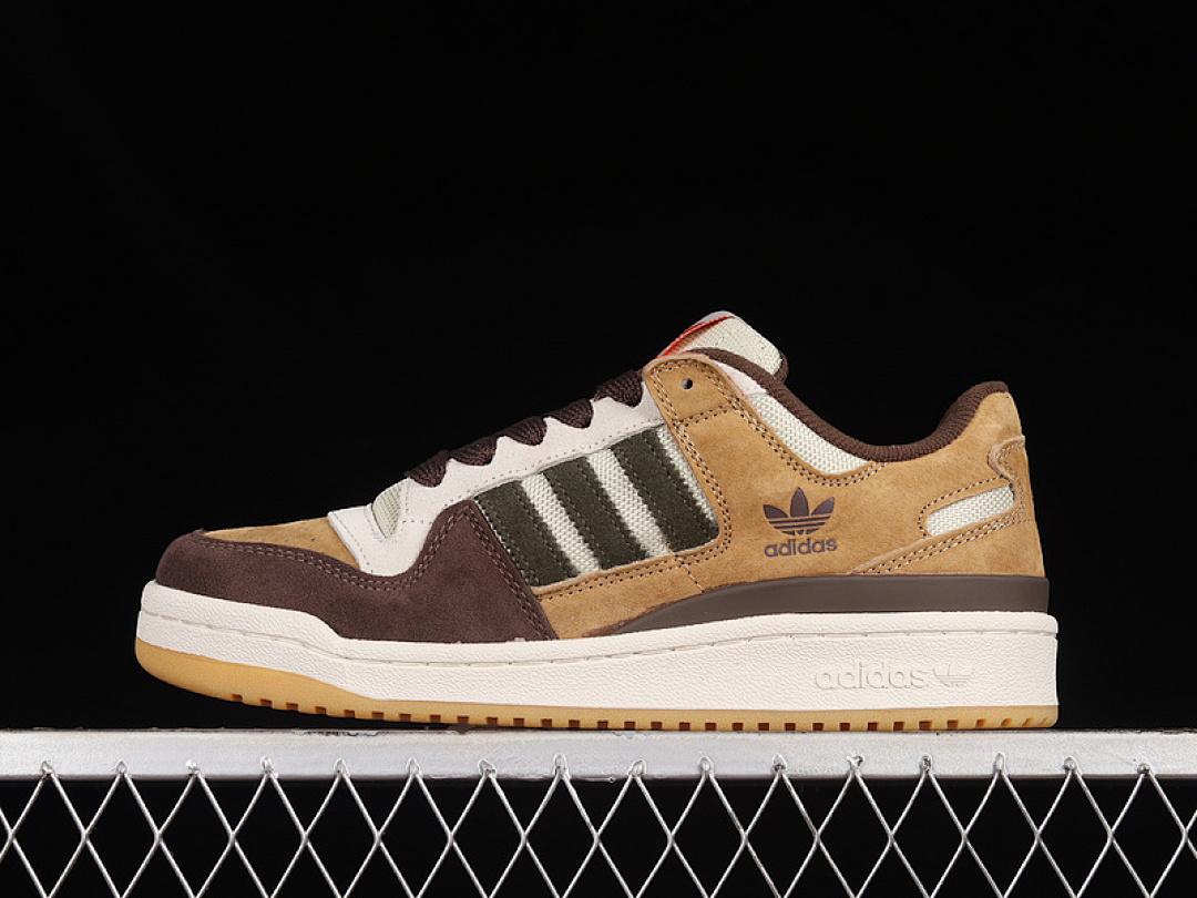 Unbranded [GW4334]-[FORUM LOW 84 SHOES ALUMINIUM/BRANCH/BROWN]-[WOMAN:36-39]-[MAN:40-45], photo 1