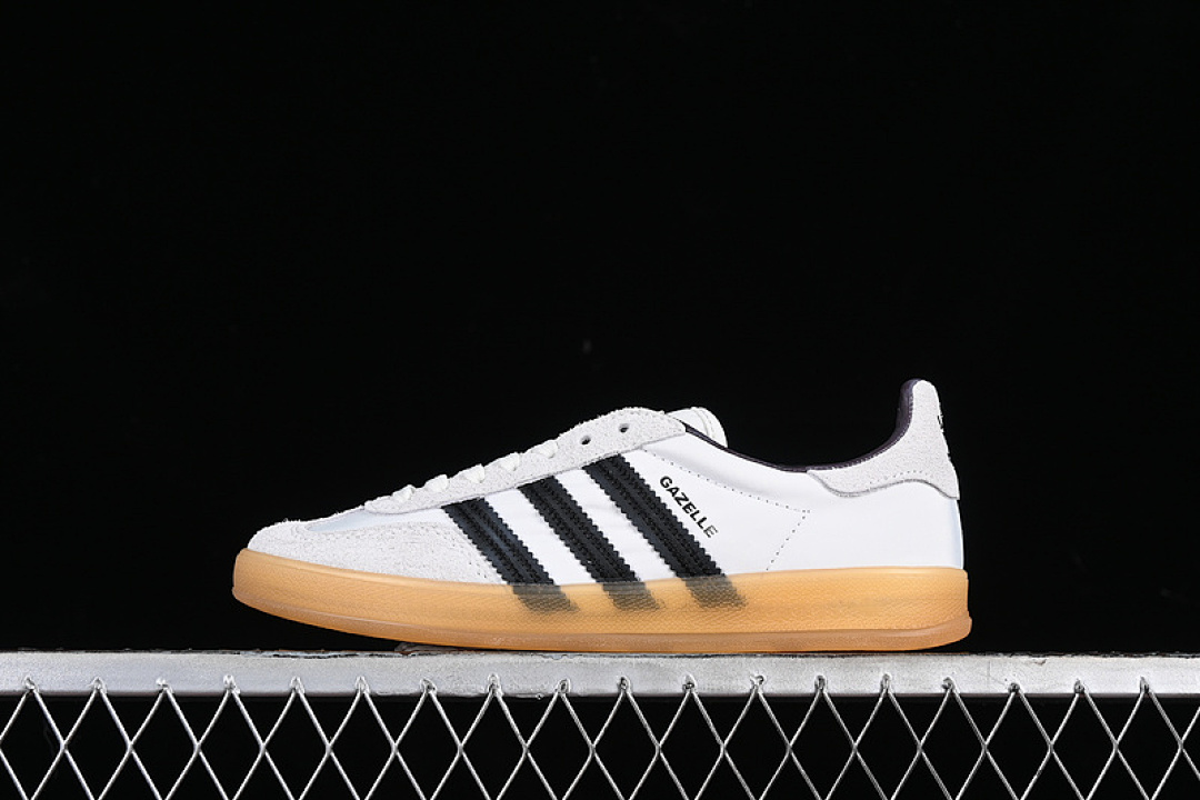 Unbranded [IH9985]-[ORIGINALS GAZELLE INDOOR CORE WHITE/NIGHT GREY/CREAM WHITE]-[WOMAN:35-39]-[MAN:40-45], photo 1