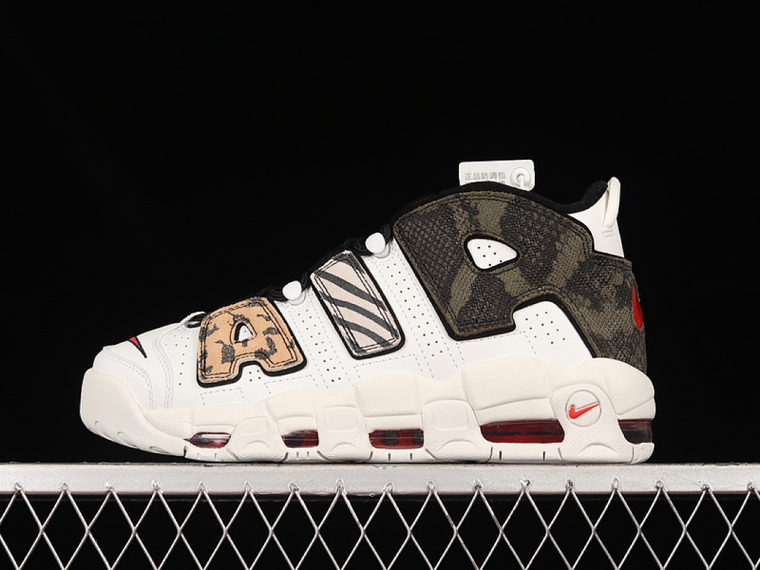 Nike Nike AIR MORE UPTEMPO 96 QS WHITE/BLACK/RED · DZ4843-100, photo 1