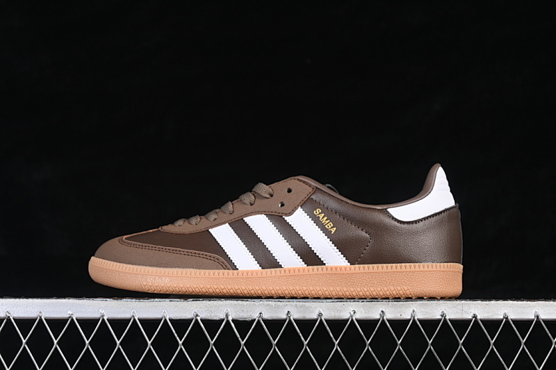 Adidas Adidas SAMBA OG EARTH STRATA/FOOTWEAR WHITE/GOLD METALLIC · IE6522, photo 1