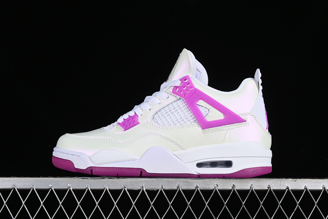 Jordan AIR Jordan 4 RETRO HYPER VIOLET WHITE/HYPER VIOLET · FQ1314-151, photo 1