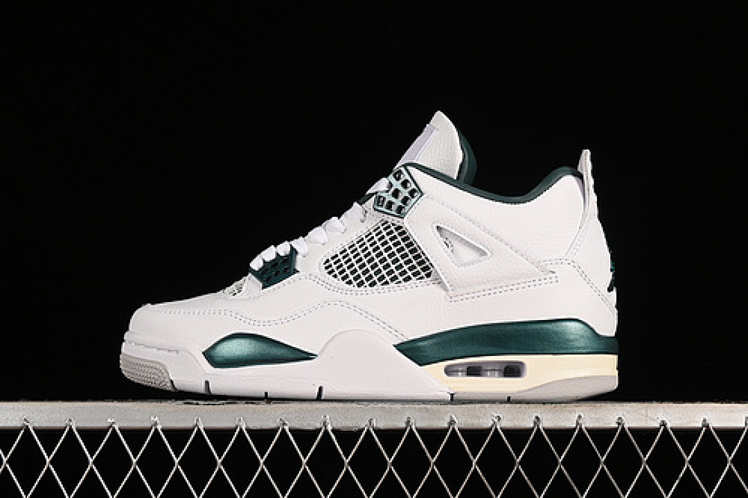 Jordan [FQ8138-103]-[AIR JORDAN 4 RETRO OXIDIZED GREEN WHITE/GREY/GREEN]-[WOMAN:36-39]-[MAN:40-47.5], photo 1