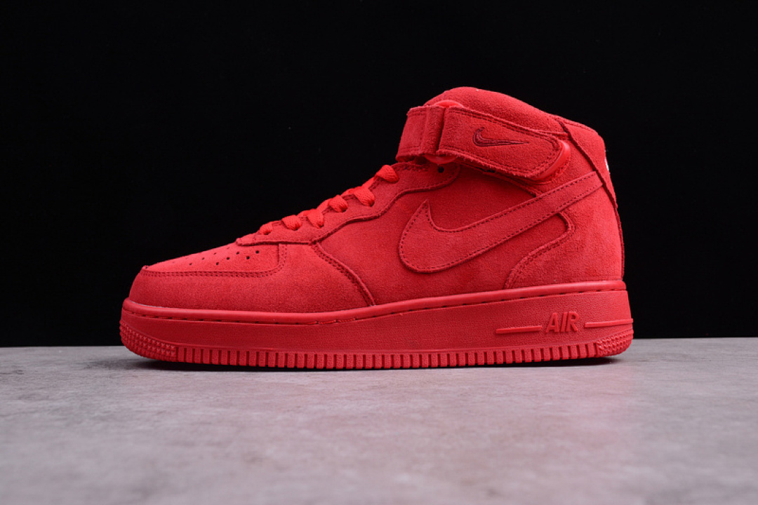 Nike [315123-609]-[SUEDE]-[AIR FORCE 1 MID '07 GYM RED/GYM RED-WHITE]-[WOMAN:36-39]-[MAN:40-45]-[OG00134], photo 1