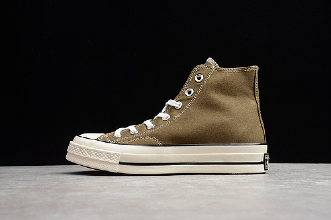 Converse [52-50-59]-[165030C]-[CHUCK TAYLOR 70S ALL-STAR HIGH SURPLUS OLIVE/EGRET]-[UNISEX:35-44], photo 1