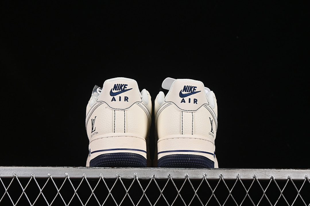 Nike [XX3168-160]-[AIR FORCE 1 07 LOW LV WHITE/BLUE/BLACK]-[WOMAN:36-39]-[MAN:40-45] - Image 14