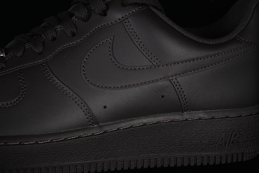 Nike [IH1698-200]-[AIR FORCE 1 07 LOW BLACK/BLACK/BLACK]-[WOMAN:38.5-39]-[MAN:40-48.5] - Image 8