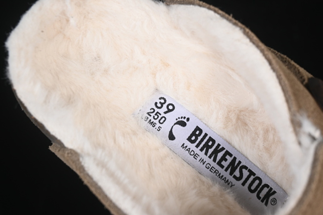 Birkenstock [BIRKENSTOCK AUTUMN AND WINTER FLEECE COLLECTION BROWN/BLACK]-[WOMAN:35-39]-[MAN:40-45] - Image 3