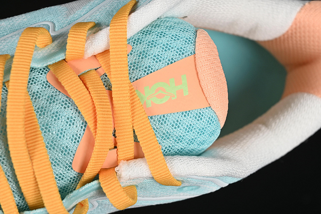 On Running [1162030 BPRK]-[HOKA ONE CLIFTON 10 WHITE/BLUE/GREEN/ORANGE]-[WOMAN:36-39]-[MAN:40-45] - Image 9