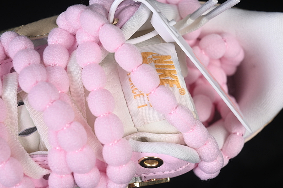 Nike [AB2574-600]-[AIR FORCE 1 07 LOW-TOP CASUAL SNEAKERS PINK/WHITE]-[WOMAN:35.5-39]-[MAN:40-42] - Image 9