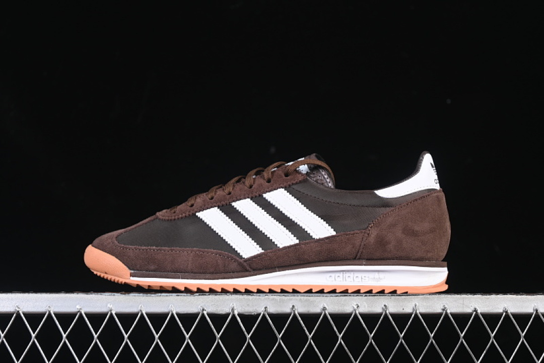 Unbranded [JI0188]-[ORIGINALS SL 72 RS RETRO RUNNING SHOES COFFEE/WHITE/ORANGE]-[WOMAN:36-39]-[MAN:40-45], photo 1
