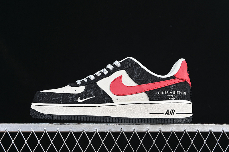 Nike Nike AIR FORCE 1 07 LOW LV WHITE/BLACK/RED · ZD1988-002, photo 1
