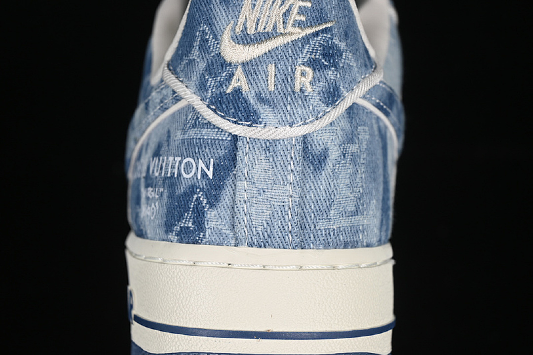 Nike [SC9207-532]-[AIR FORCE 1 07 LOW LV WHITE/BLUE]-[WOMAN:36-39]-[MAN:40-45] - Image 7