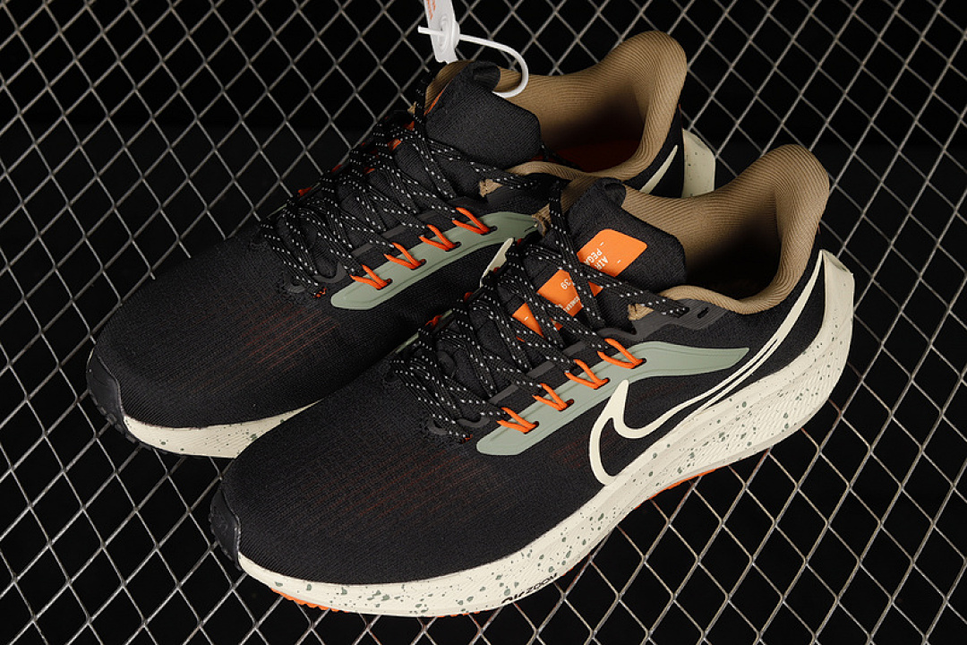 Nike [DX6039-071]-[AIR ZOOM PEGASUS 39 BLACK/BEIGE-ORANGE]-[MAN:39-45] - Image 10
