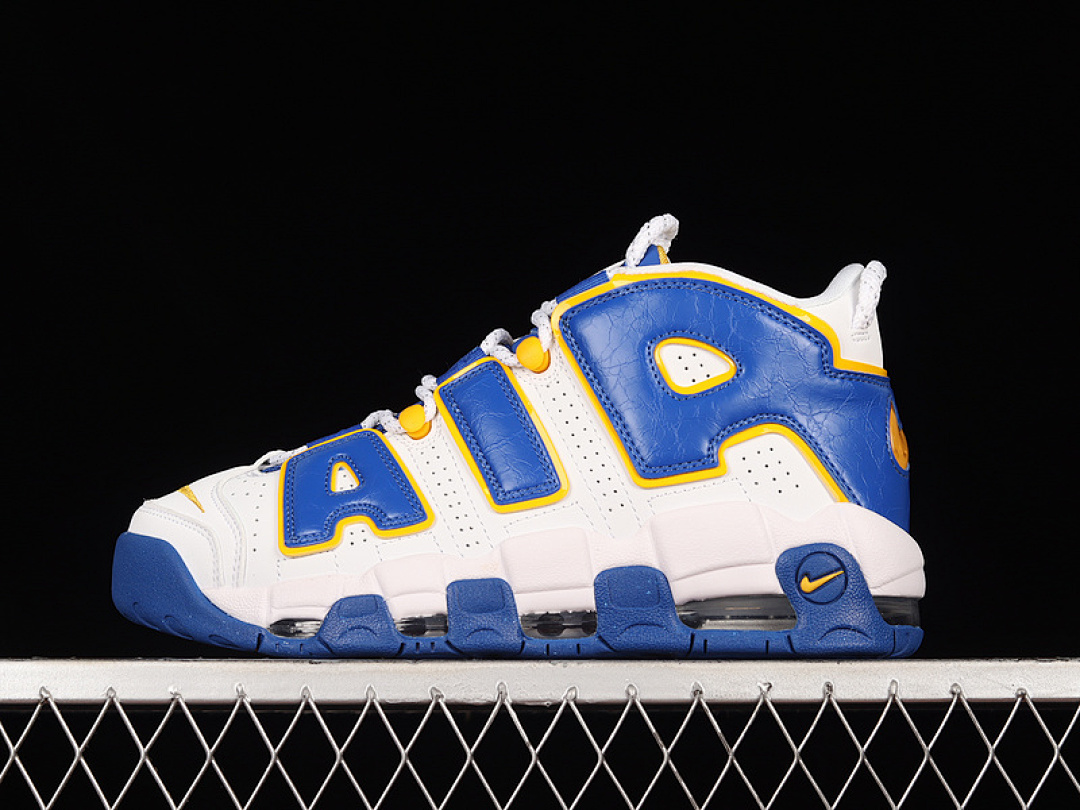 Nike [DZ2759-141]-[AIR MORE UPTEMPO 96 QS WHITE/BLUE/YELLOW]-[WOMAN:36-39]-[MAN:40-45], photo 1
