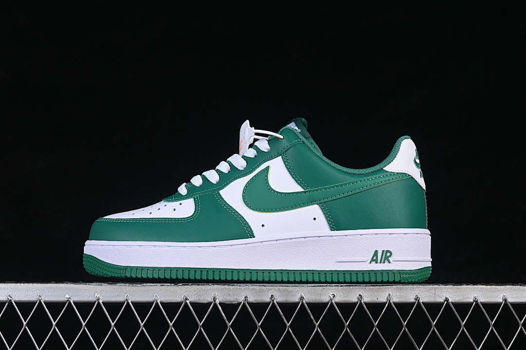 Nike [FJ4146-122]-[AIR FORCE 1 LOW 07 WHITE/WHITE/MALACHITE]-[WOMAN:36-39]-[MAN:40-45] - Image 2