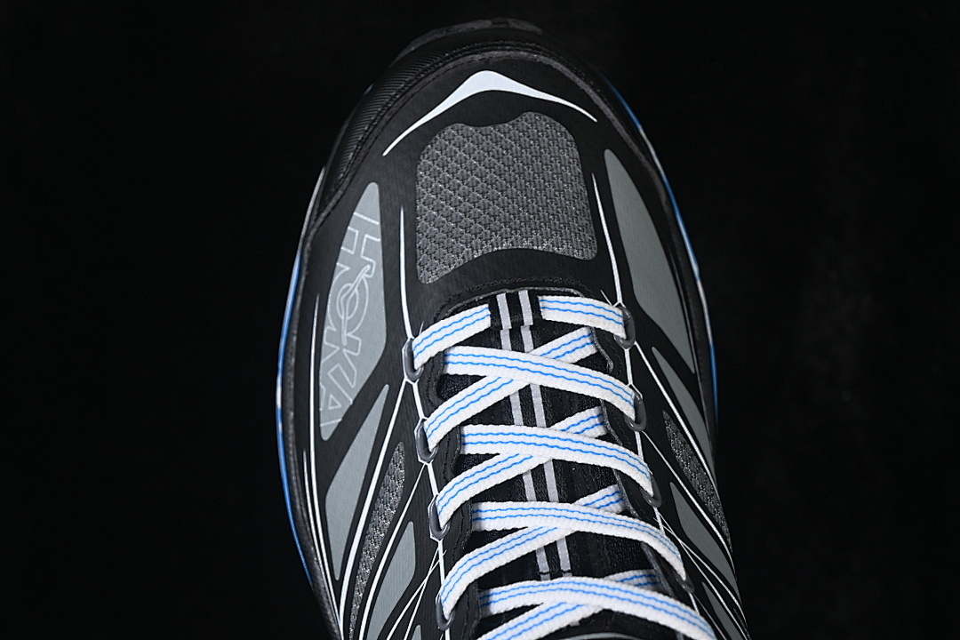 Hoka [1126851-BWHT]-[HOKA ONE RUNNING SHOES BLACK/WHITE/BLUE]-[WOMAN:36-39]-[MAN:40-46] - Image 10