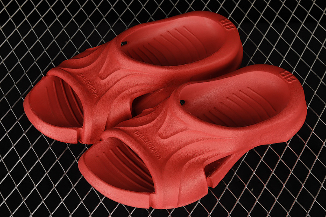 Balenciaga [BA*LEN*CIAGA MOLD THONG SANDALS RED/RED/RED]-[WOMAN:36-39]-[MAN:40-44] - Image 4
