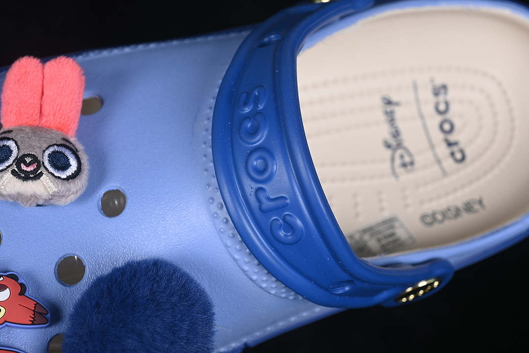 Crocs [CASUAL SLIP-ON SHOES BLUE/BLUE/BLUE]-[WOMAN:36-39]-[MAN:40-46] - Image 8