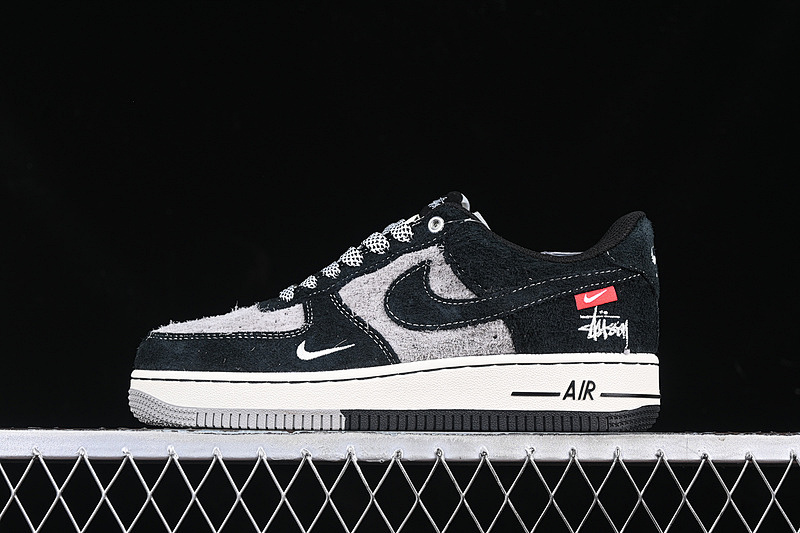 Nike Nike AIR FORCE 1 07 LOW WHITE/GREY/BLACK · SJ6698-017, photo 1