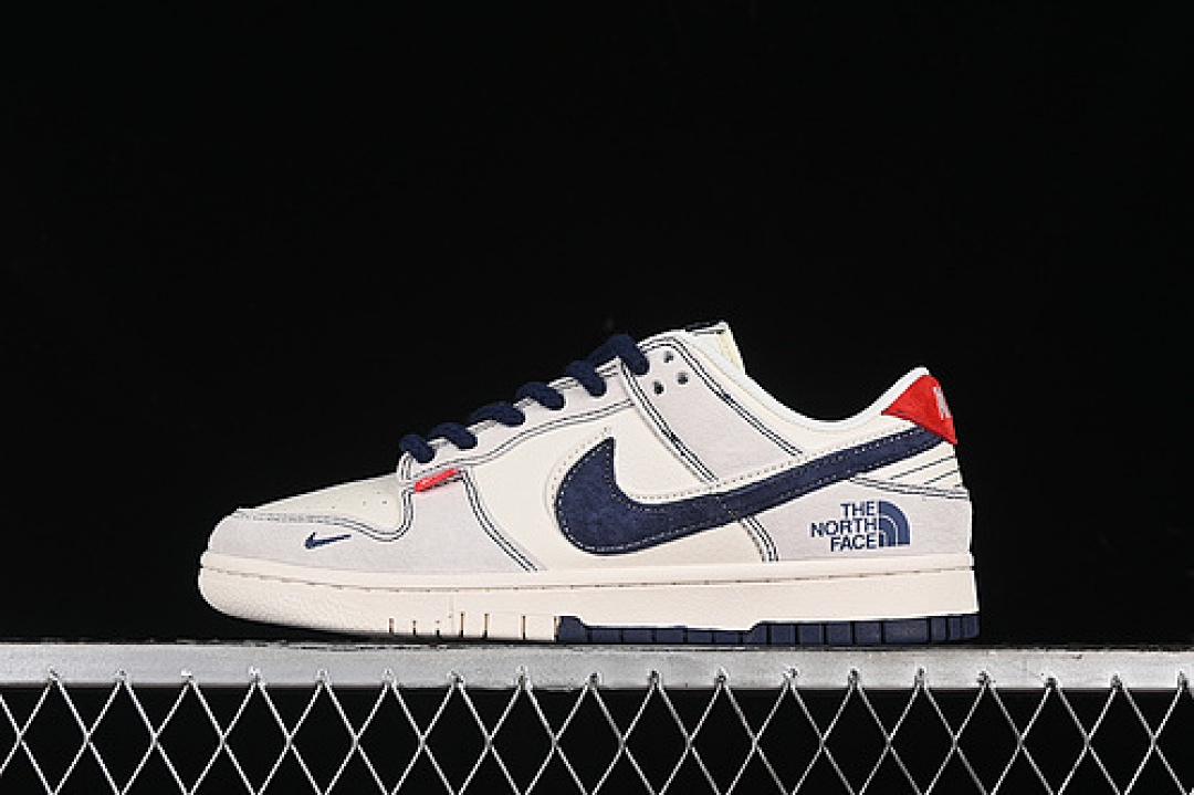 Nike SB DUNK LOW GREY/RED/BLUE/BEIGE · SJ1089-012, photo 1