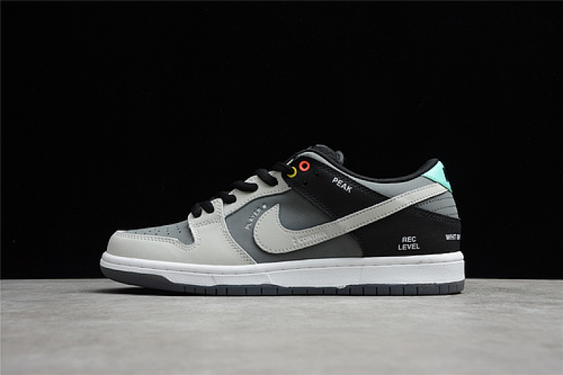 Nike DUNK LOW SB CAMCORDER SMOKE GREY/WHITE/BLACK · CV1659-001, photo 1