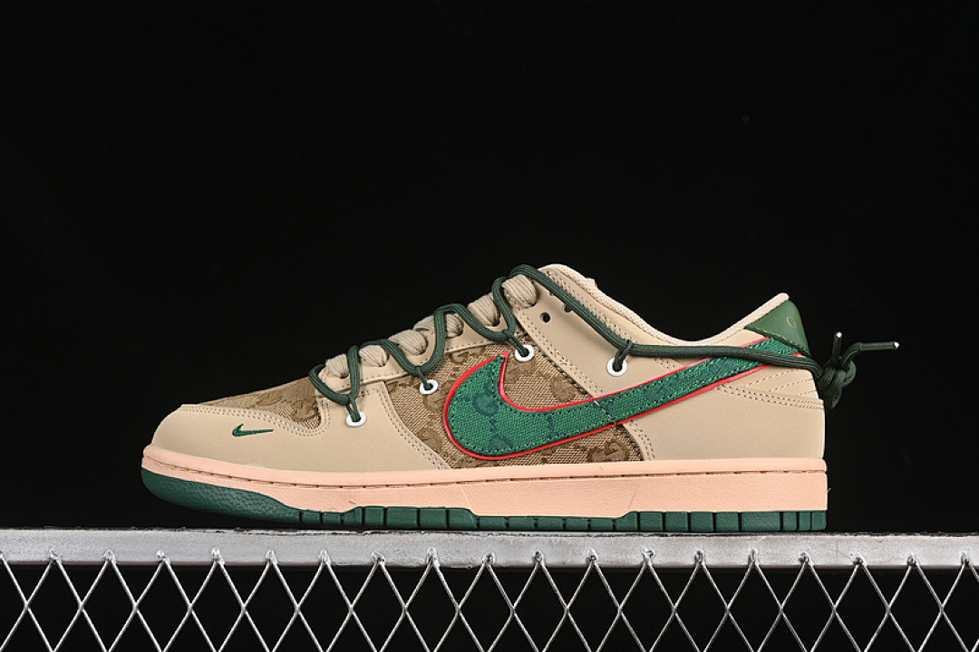 Unbranded [DM6868-087]-[SB DUNK LOW GUCCI BROWN/GREEN]-[WOMAN:36-39]-[MAN:40-45], photo 1