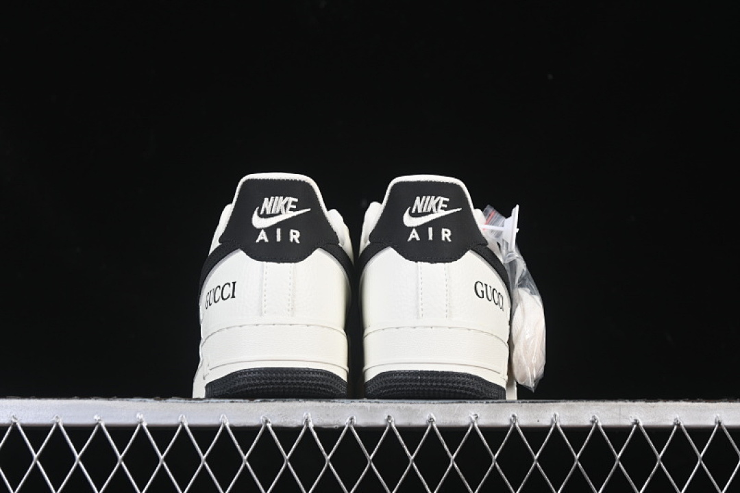 Nike [YF9511-808]-[AIR FORCE 1 07 LOW CASUAL SNEAKERS BLACK/WHITE/GREY]-[WOMAN:36-39]-[MAN:40-45] - Image 13
