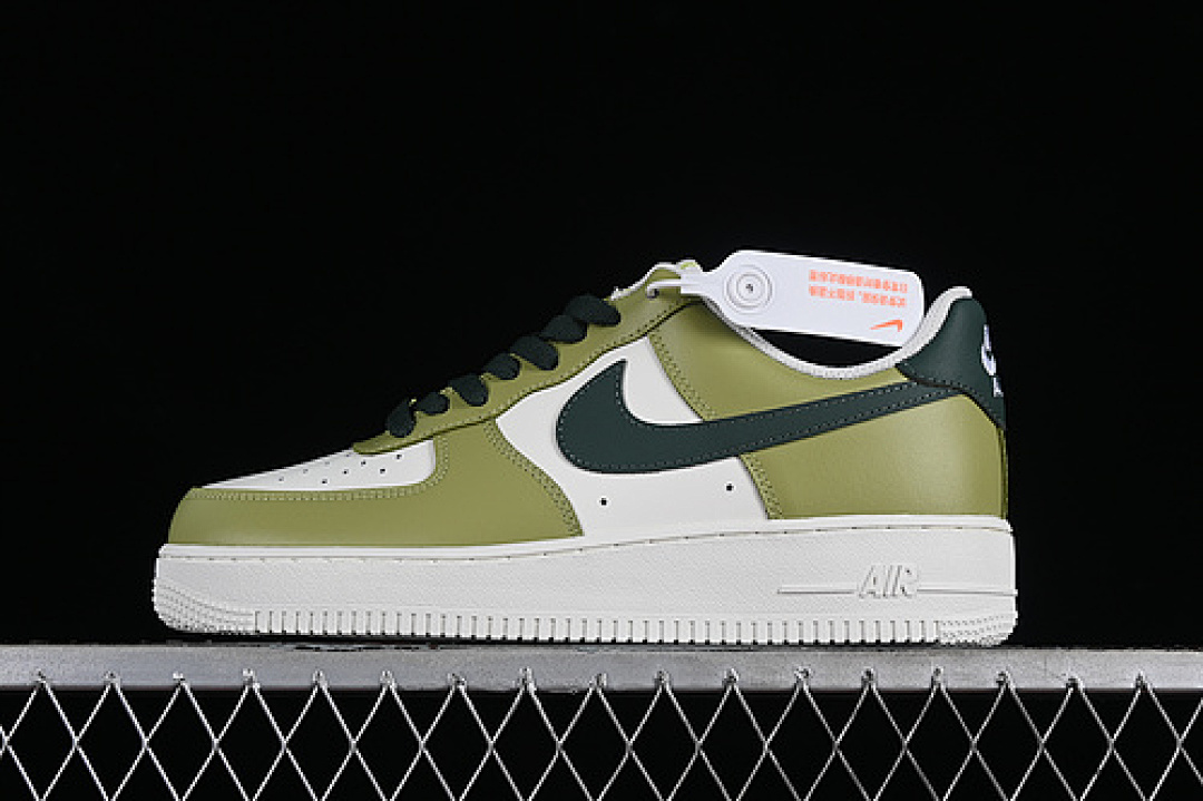 Nike [HJ3484-331]-[AIR FORCE 1 07 LOW WHITE/GREEN APPLE]-[WOMAN:36-39]-[MAN:40-45], photo 1